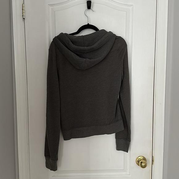 HOLLISTER BUTTON UP HOODIE SWEATSHIRT - Picture 4 of 4